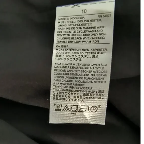 Banana Republic Jumpsuit Women's size 10 Black Ankle Length Sleeveless Pockets - Picture 14 of 16